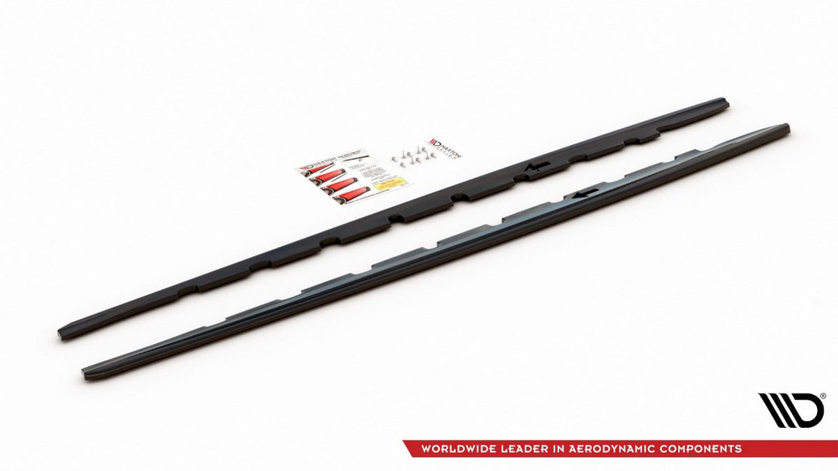 Maxton Design - Aftermarket SIDE SKIRTS DIFFUSERS V.1 BMW 1 F40 M-SPORT / M135I