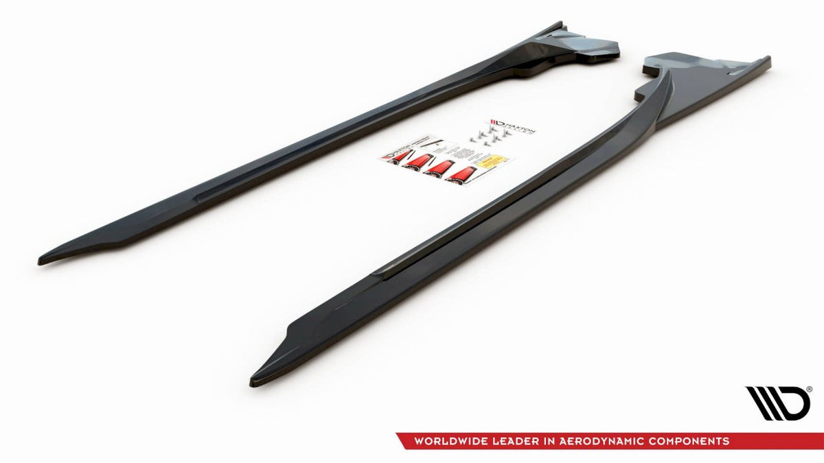 Maxton Design - Aftermarket SIDE SKIRTS SPLITTERS BMW I8 (2014-2020)
