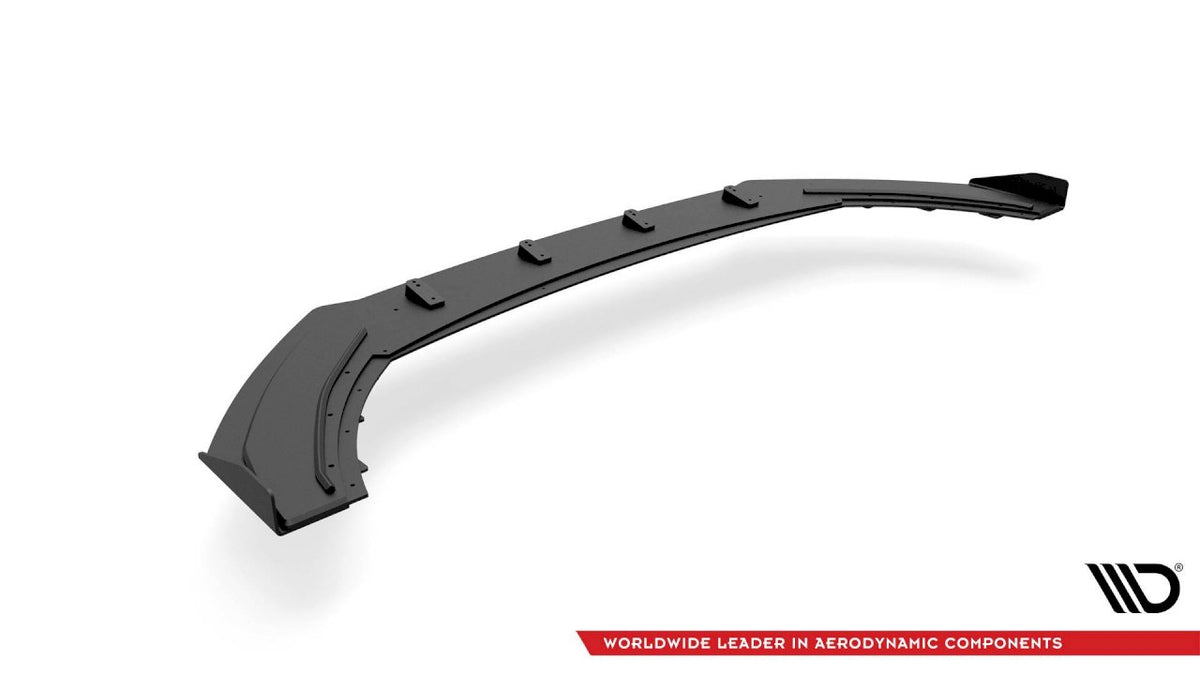 Maxton Design - Aftermarket STREET PRO FRONT SPLITTER (+FLAPS) SEAT LEON FR MK4 (2020-)
