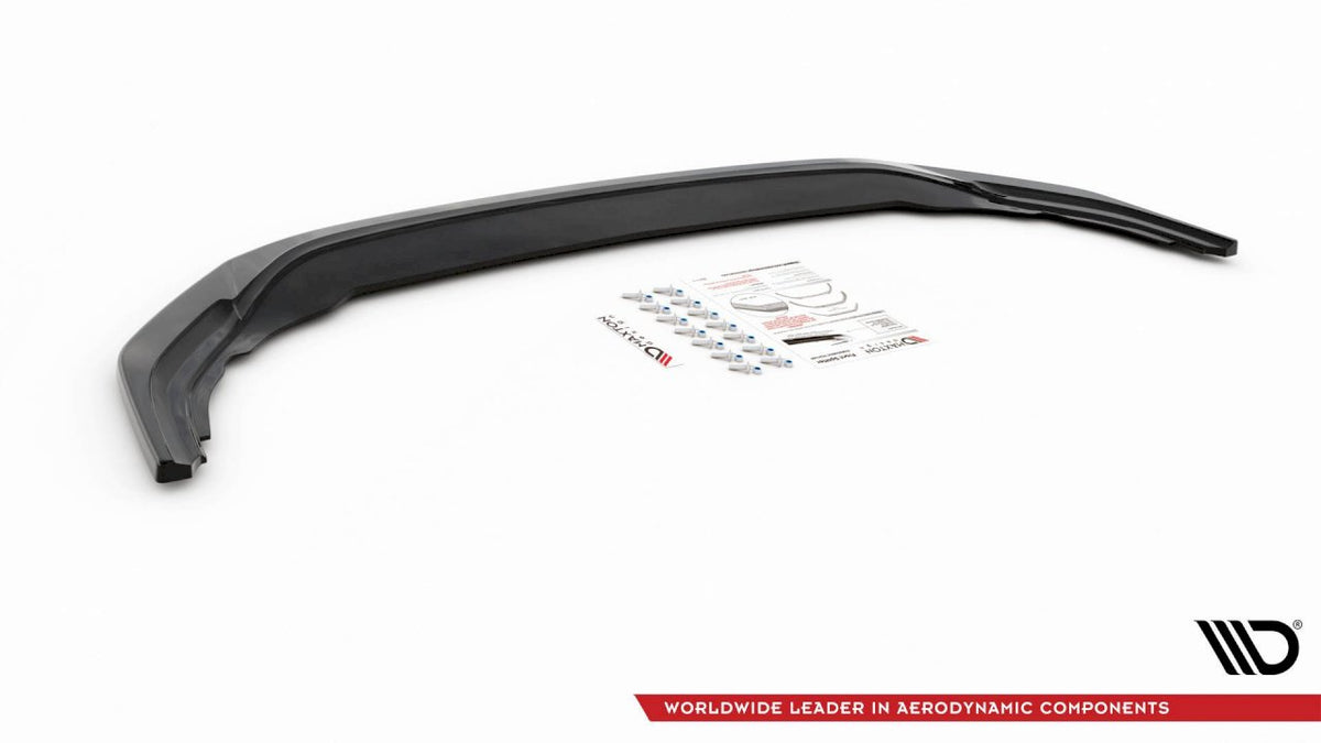 Maxton Design - Aftermarket FRONT SPLITTER V.3 VW GOLF R MK8 (2020-2024)