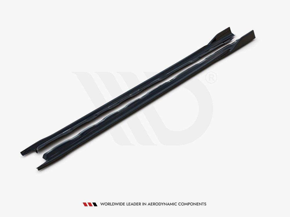 Maxton Design - Aftermarket SIDE SKIRTS DIFFUSERS V2 VW GOLF MK8 (2020-)