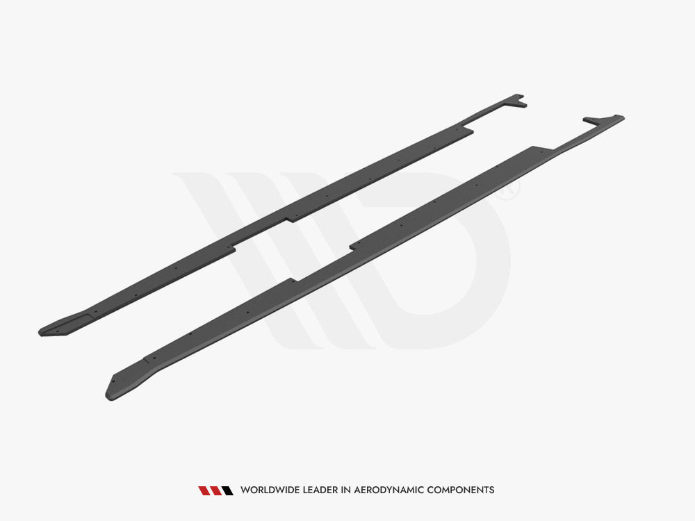 Maxton Design - Aftermarket STREET PRO SIDE SKIRTS DIFFUSERS TOYOTA SUPRA MK5 (2019-)