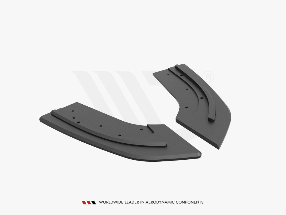 Maxton Design - Aftermarket STREET PRO REAR SIDE SPLITTERS MAZDA 3 MPS MK1 (2006-2008)