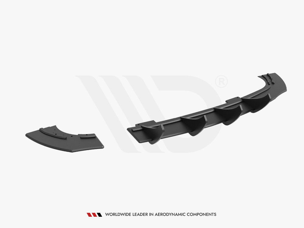 Maxton Design - Aftermarket STREET PRO REAR DIFFUSER OPEL ASTRA GTC OPC-LINE J (2011-2018)