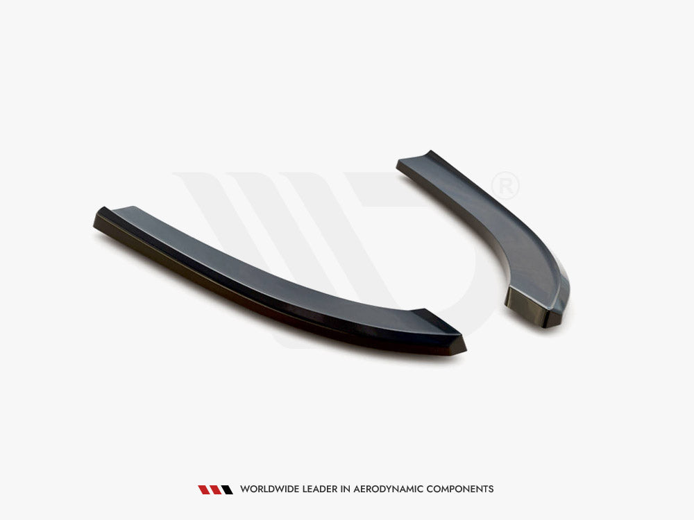 Maxton Design - Aftermarket REAR SIDE SPLITTERS FORD TRANSIT CUSTOM ST-LINE MK1 FACELIFT