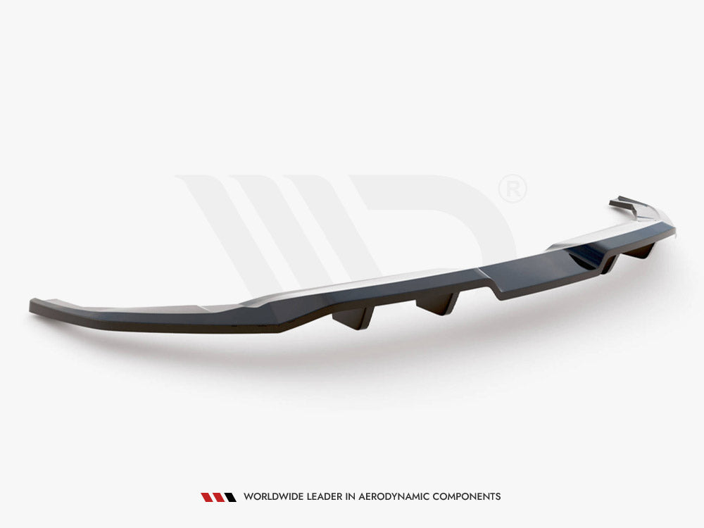 Maxton Design - Aftermarket CENTRAL REAR SPLITTER (VERTICAL BARS) KIA EV6 GT-LINE MK1