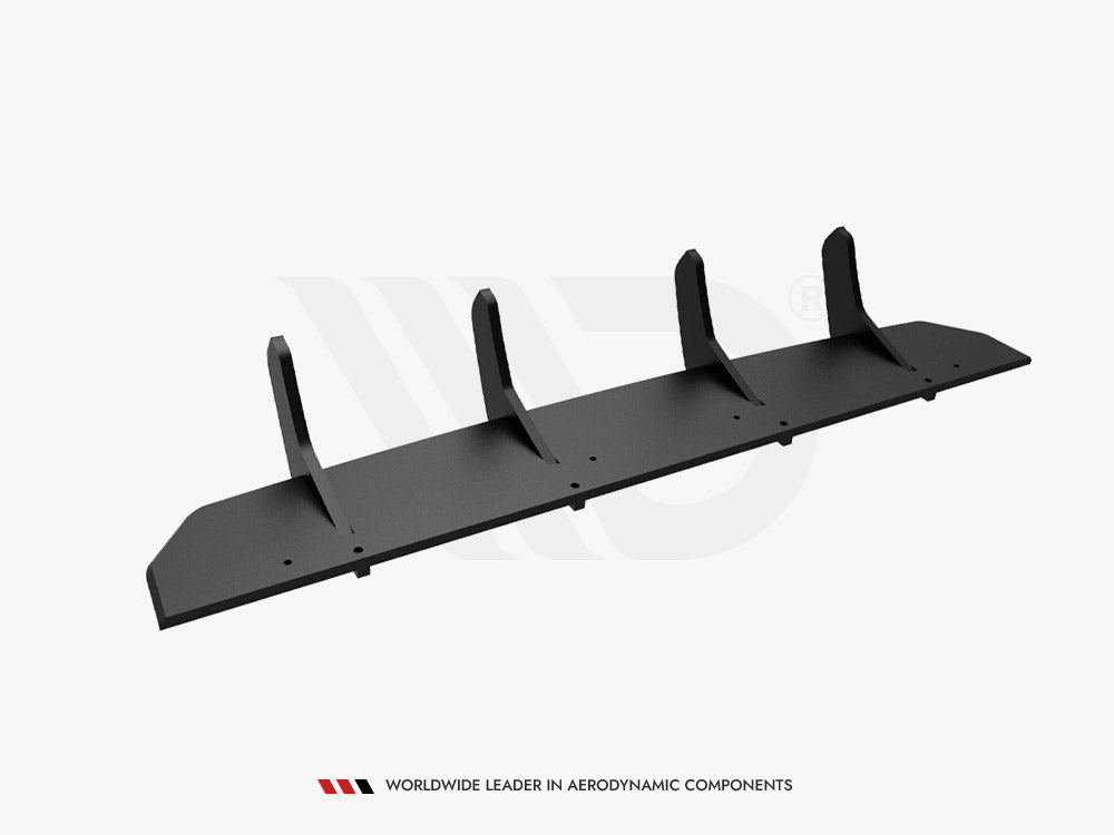 Maxton Design - Aftermarket STREET PRO REAR DIFFUSER VOLVO XC60 R-DESIGN MK1 FACELIFT