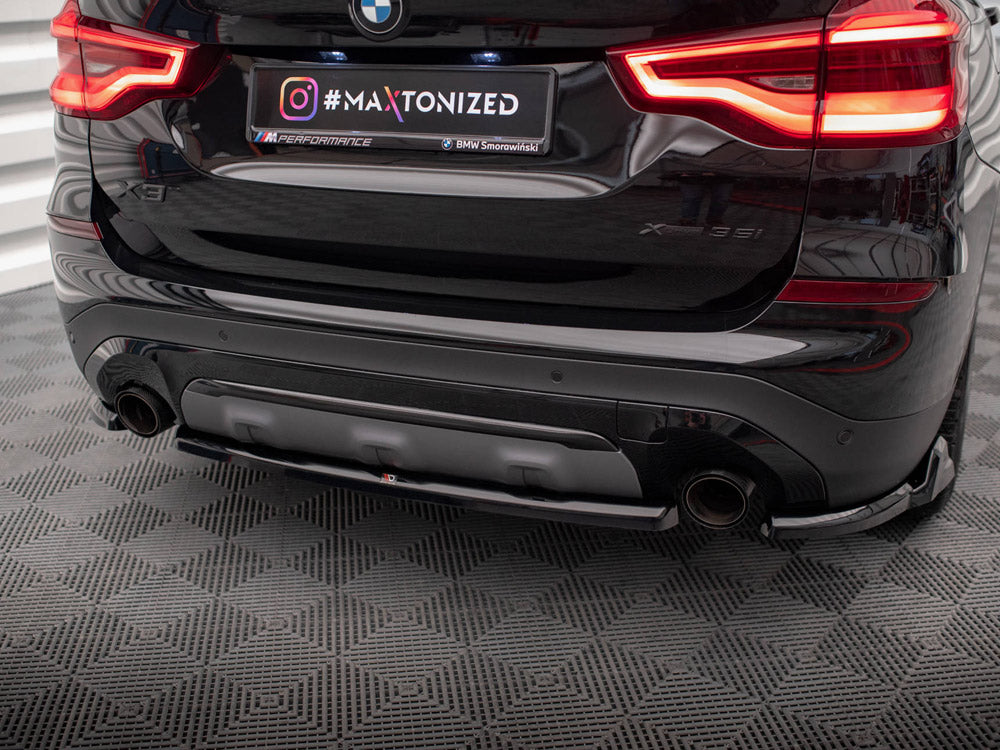 Maxton Design - Aftermarket CENTRAL REAR SPLITTER BMW X3 G01