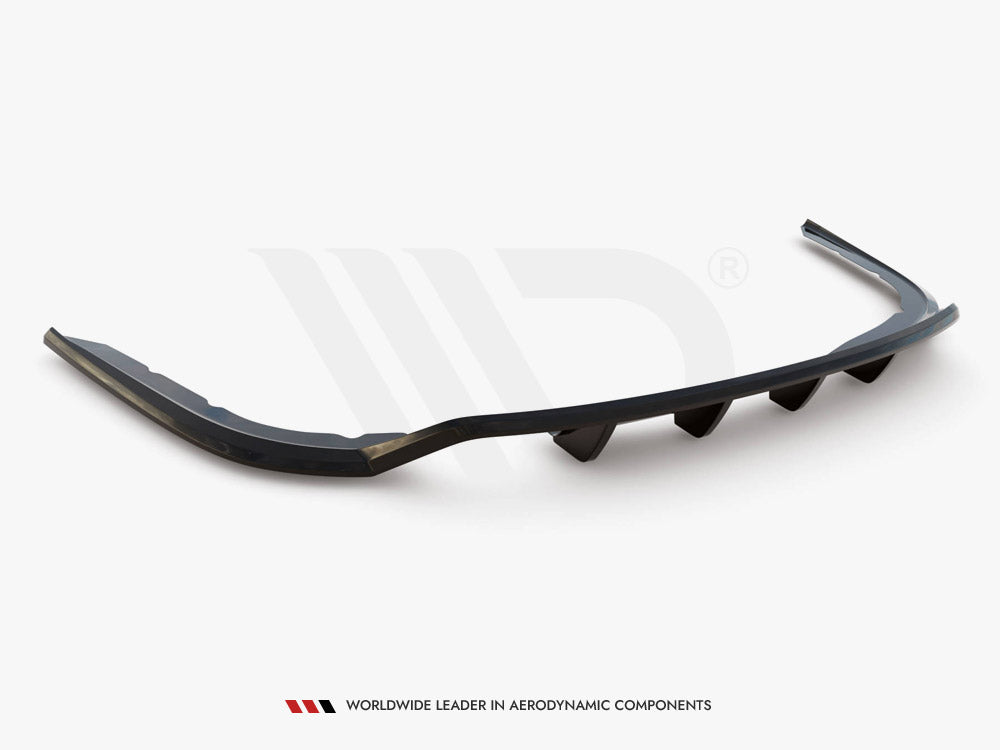 Maxton Design - Aftermarket CENTRAL REAR SPLITTER (VERTICAL BARS) BMW 4 GRAN COUPE F36