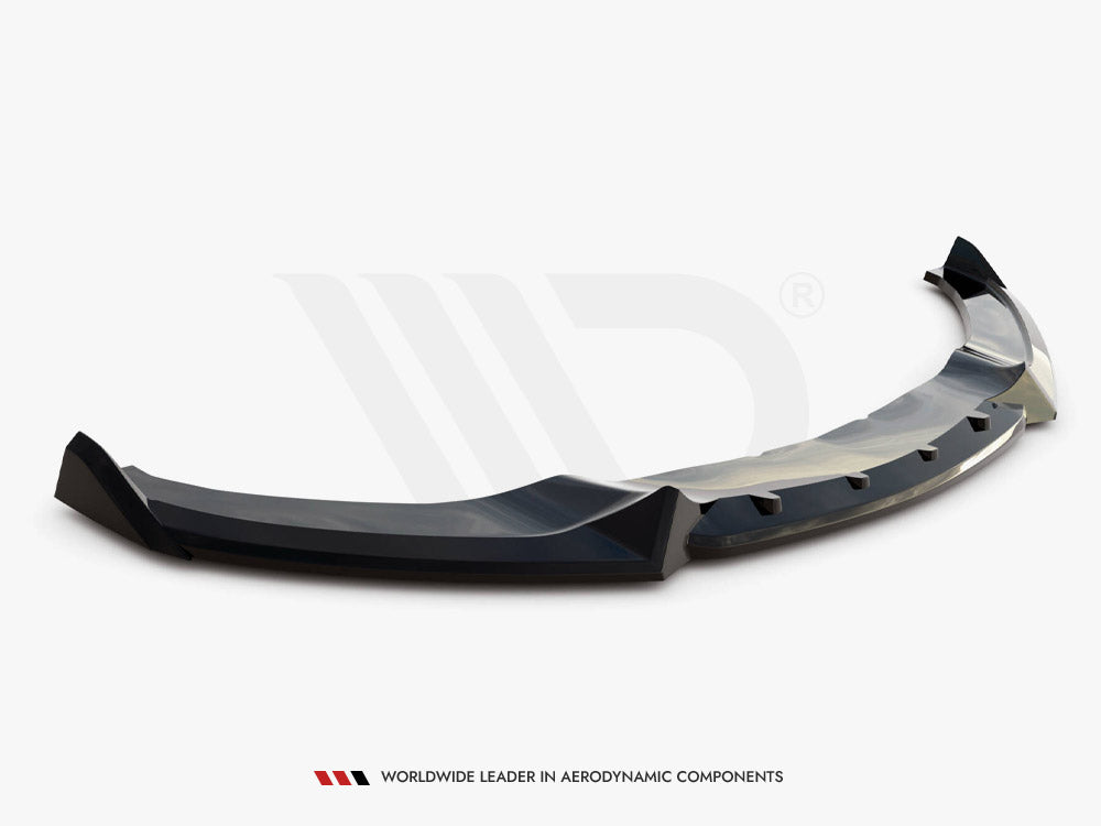 Maxton Design - Aftermarket FRONT SPLITTER V.4 BMW 4 COUPE / GRAN COUPE / CABRIO M-PACK F32 / F36 / F33