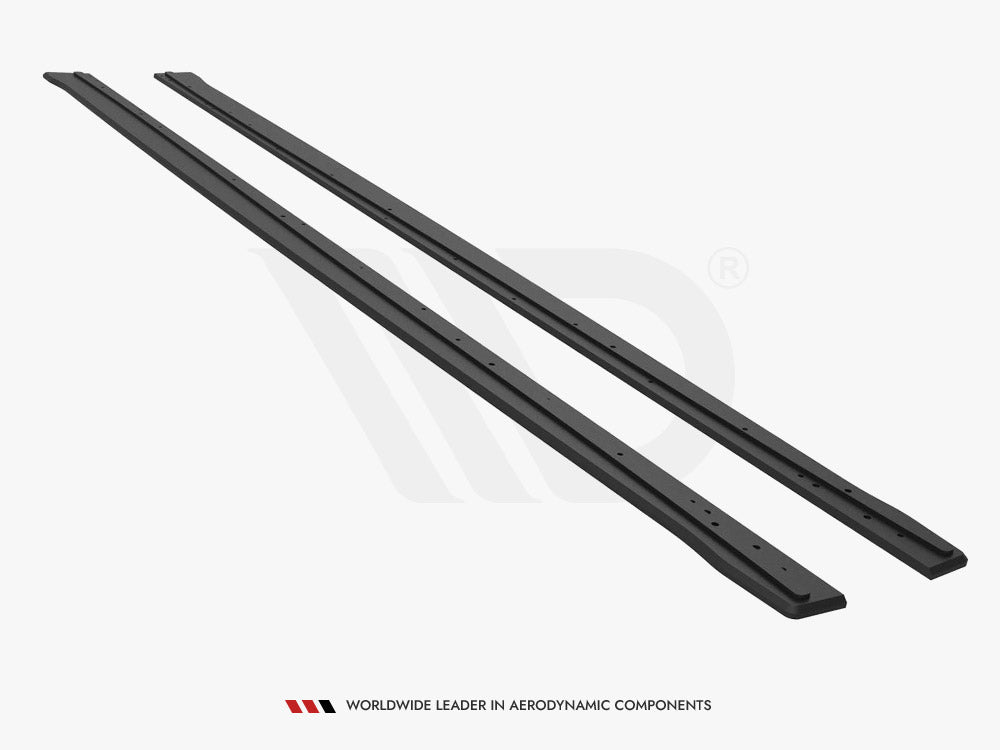Maxton Design - Aftermarket STREET PRO SIDE SKIRTS DIFFUSERS BMW 4 COUPE / GRAN COUPE / CABRIO M-PACK F32 / F36 / F33