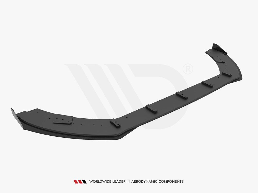 Maxton Design - Aftermarket STREET PRO FRONT SPLITTER + FLAPS FORD FIESTA ST/ST LINE MK8/8.5 FACELIFT
