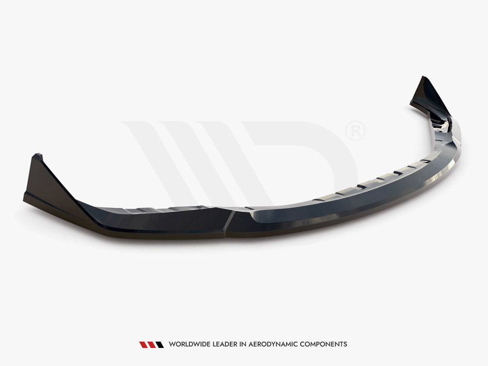 Maxton Design - Aftermarket Front Splitter V.4 CSL Look BMW M4 G82 / G82 Facelift