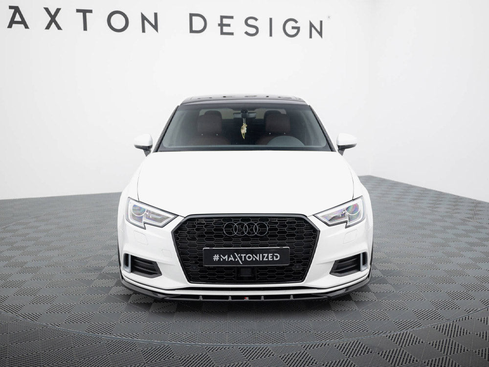 Maxton Design - Aftermarket Front Splitter Audi A3 Sedan 8V Facelift
