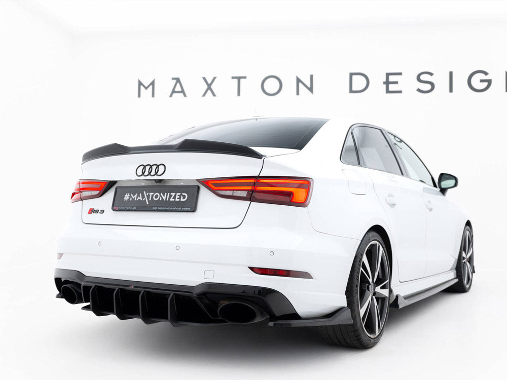 Maxton Design - Aftermarket Street PRO Rear Diffuser V.2 Audi RS3 Sedan 8V Facelift
