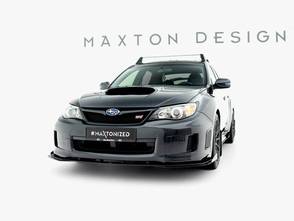 Maxton Design - Aftermarket Front Flaps Subaru Impreza WRX STI Mk3 Facelift