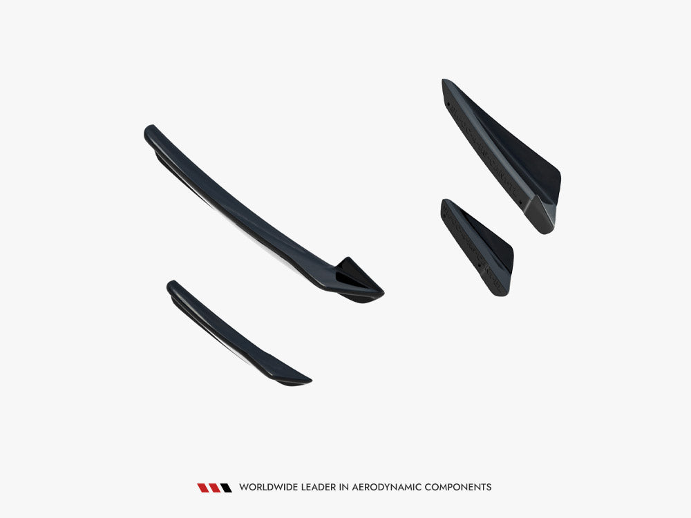 Maxton Design - Aftermarket Front Bumper Wings (Canards) Skoda Octavia RS Mk4