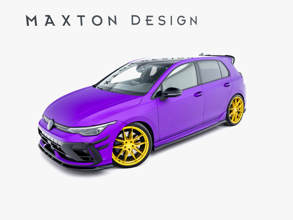Maxton Design - Aftermarket Side Skirts Diffusers V.5 Volkswagen Golf R Mk8 / Mk8 Facelift