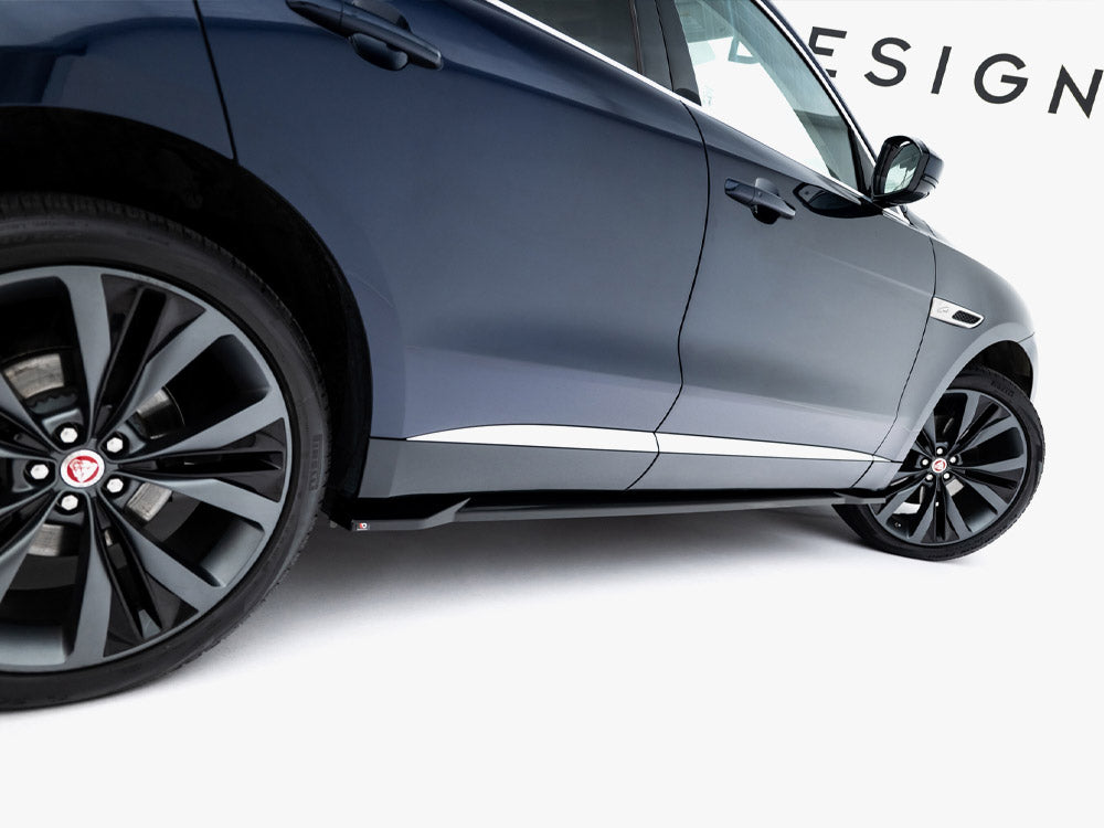 Maxton Design - Aftermarket Side Skirts Diffusers Jaguar F-Pace R-Sport Mk1 Facelift