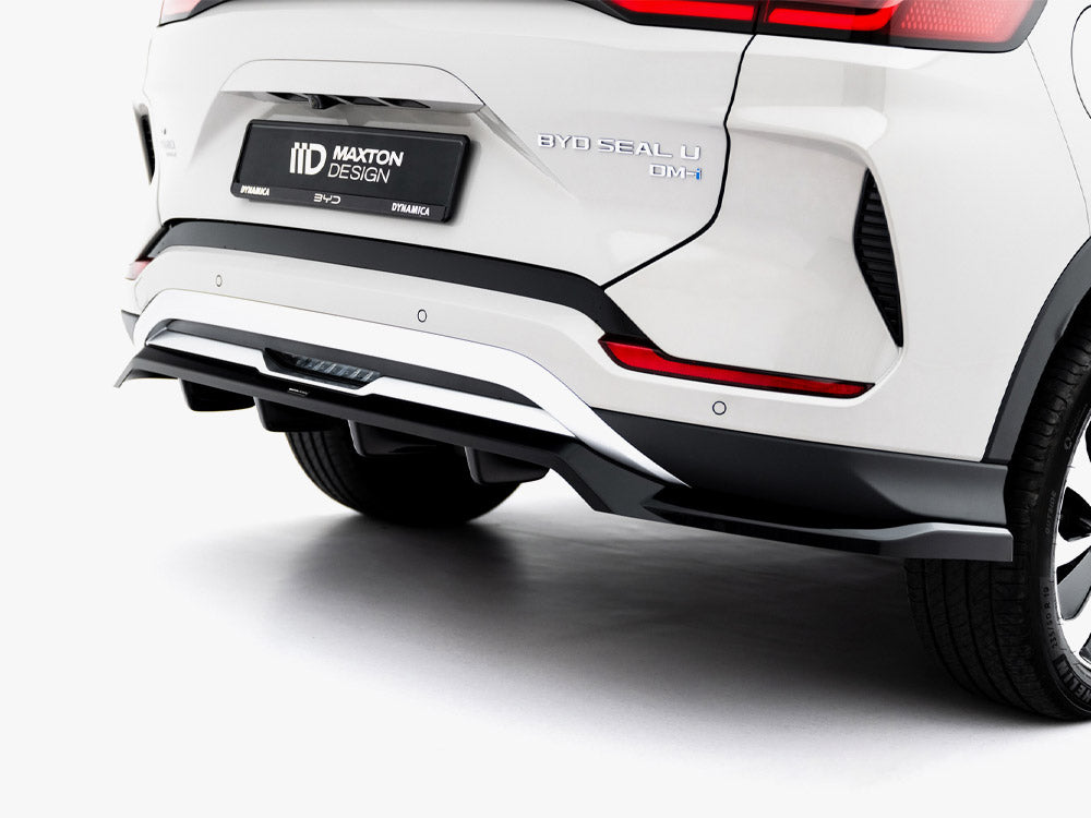 Maxton Design - Aftermarket Rear Splitter (Vertical Bars) BYD Seal U Mk1