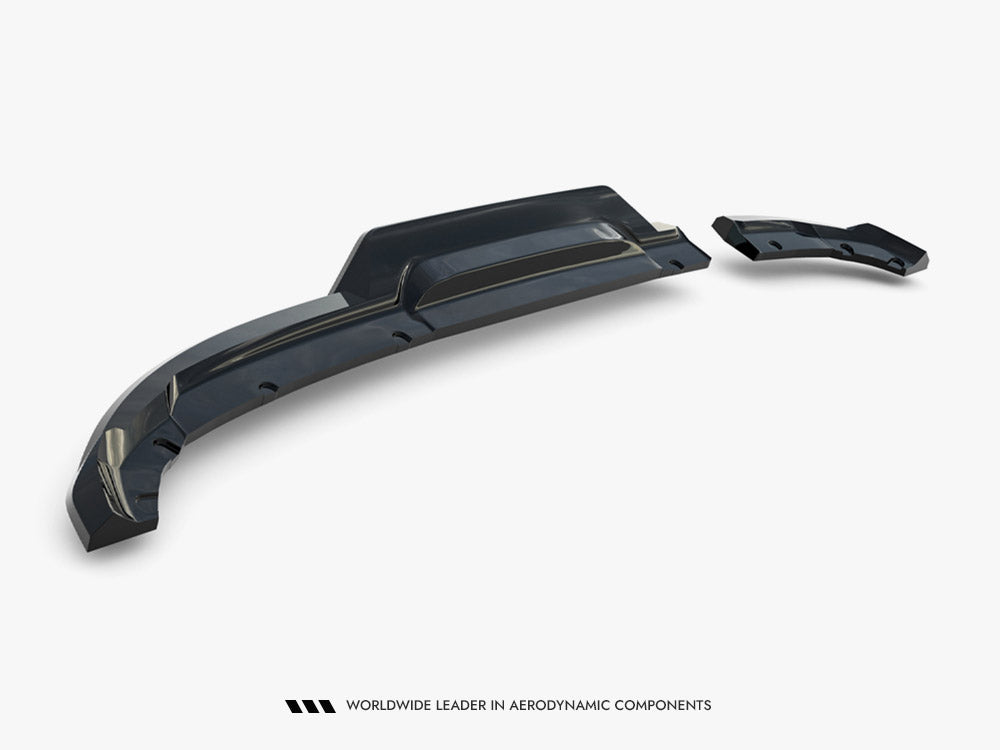 Maxton Design - Aftermarket Rear Splitter (Vertical Bars) Renault Clio Mk5 Facelift