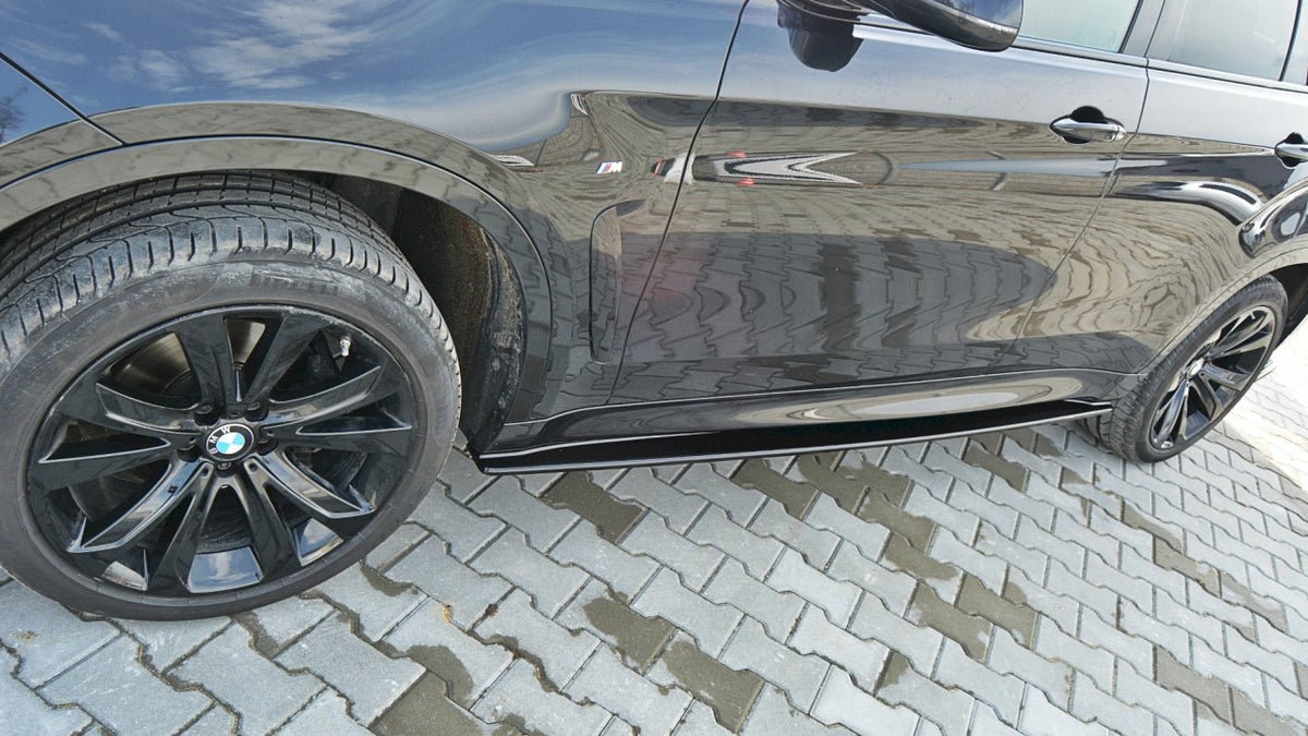 Maxton Design - Aftermarket SIDE SKIRTS DIFFUSERS BMW X6 F16 M SPORT(2014-19)