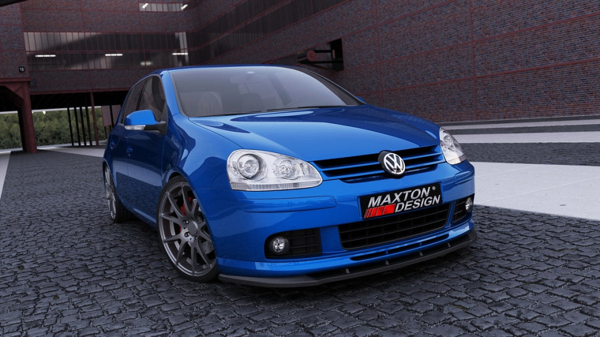 Maxton Design - Aftermarket FRONT SPLITTER VW GOLF MK5 (FIT ONLY WITH VOTEX FRONT LIP)