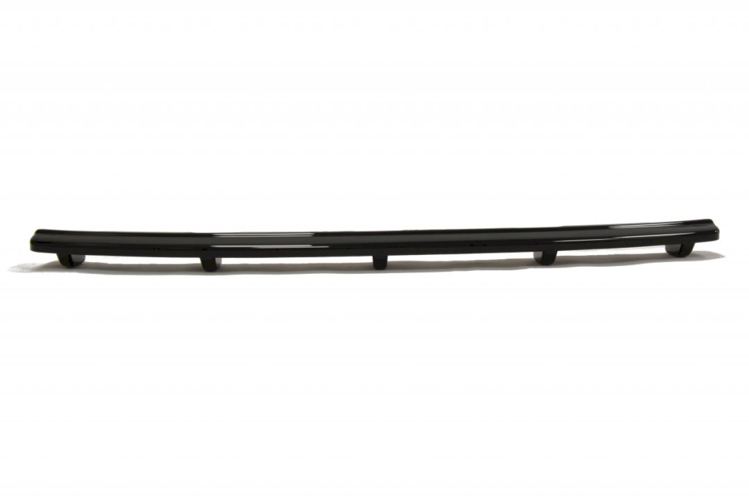 Maxton Design - Aftermarket CENTRAL REAR SPLITTER VW PASSAT CC R36 RLINE (PREFACE) (WITH VERTICAL BARS)
