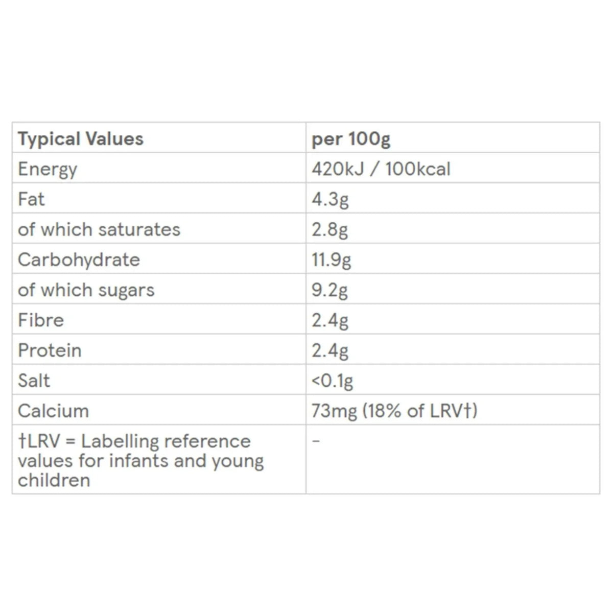 Little Freddie Organic Blueberry & Banana Greek Style Yoghurt Baby Food Pouch 6+ months 100g