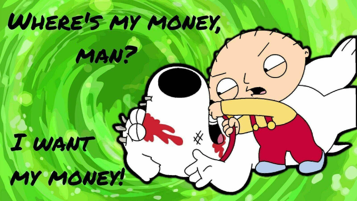 Where is my money Credit Card Skin