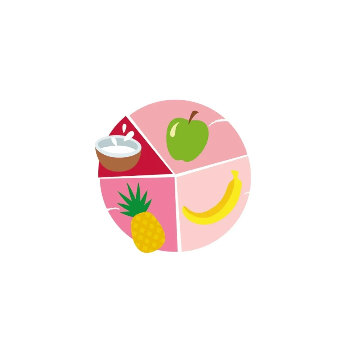 Little Freddie Organic Good for Brains Coconut & Tropical Fruits Baby Food Pouch with Omega 3 6+ months 100g