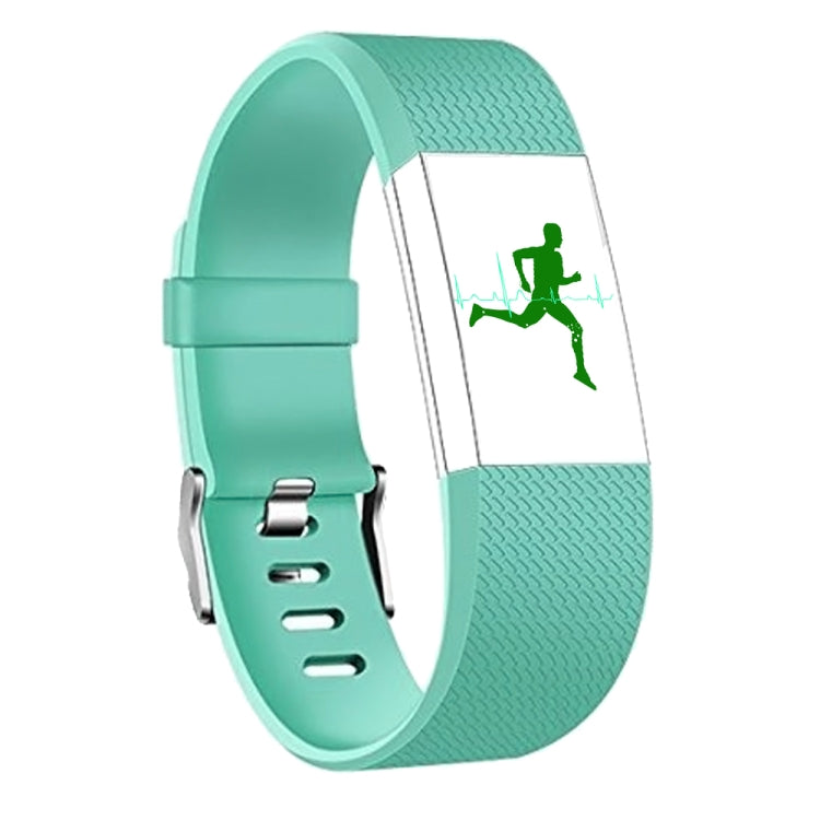 Square Pattern Adjustable Sport Watch Band for FITBIT Charge 2, Size: S, 10.5x8.5cm, Coral Red, S, Navy Blue, S, Dark Purple, S, Purple, S, Cyan, S, Pink, S, Red, S, Green, S, Grey, S, Blue, S, White, S, Aurora Blue, S, Black, S, Light Pink, S, Mint Green