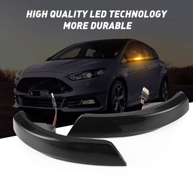 2 PCS D12V / 5W Car LED Dynamic Blinker Reversing Light Flowing Water Turn Signal Light for Ford, For Ford