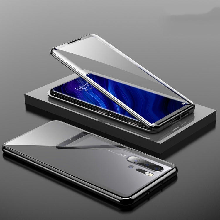 Magnetic Metal Frame Double-sided Tempered Glass Case, For Huawei P30, For Huawei P30 Pro