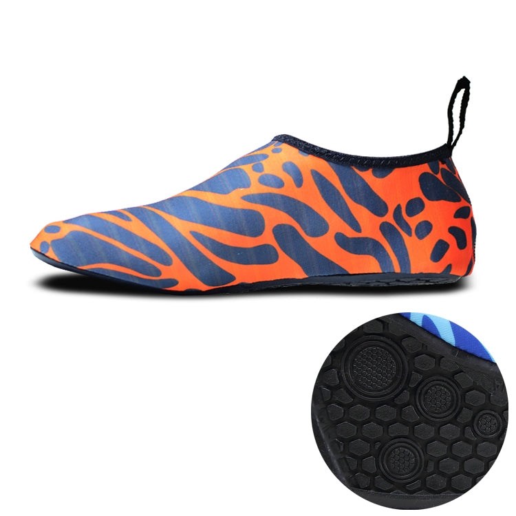 Non-slip Wear-resisting Thick Rubber Sole Diving Shoes and Socks, One Pair, XL, XXL