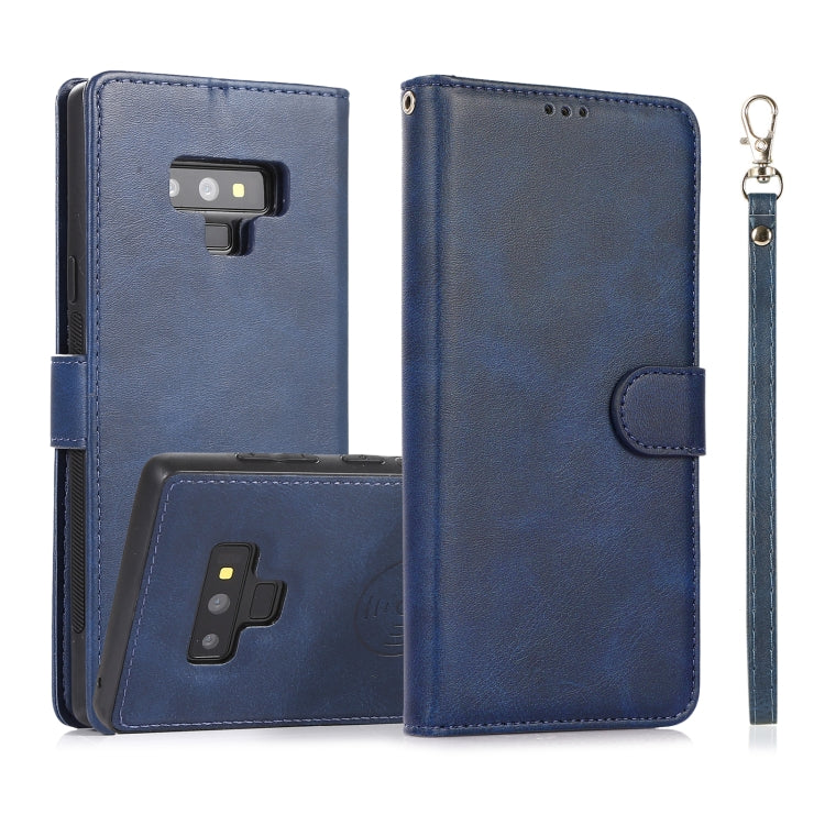 Calf Texture 2 in 1 Detachable Magnetic Back Cover Horizontal Flip Leather Case with Holder & Card Slots & Wallet & Photo Frame, For Samsung Galaxy A71 5G, For Samsung Galaxy A72 5G / 4G, For Samsung Galaxy Note20 Ultra, For Samsung Galaxy Note9