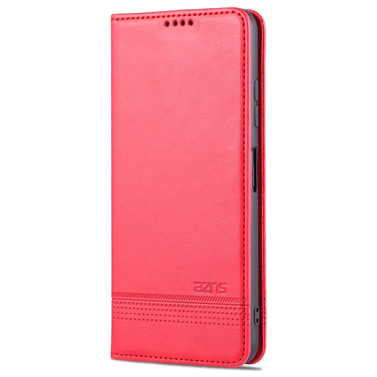 AZNS Magnetic Calf Texture Horizontal Flip Leather Case with Card Slots & Holder & Wallet, For Samsung Galaxy A22 4G, For Samsung Galaxy A22 5G
