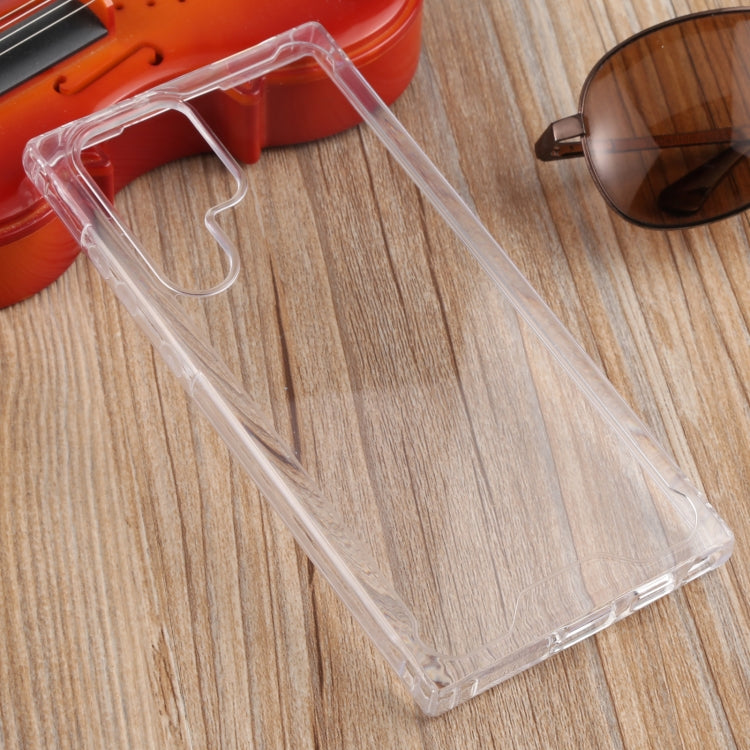 Four-corner Shockproof Transparent TPU + PC Phone Case, For Samsung Galaxy S22 5G, For Samsung Galaxy S22+ 5G, For Samsung Galaxy S22 Ultra 5G