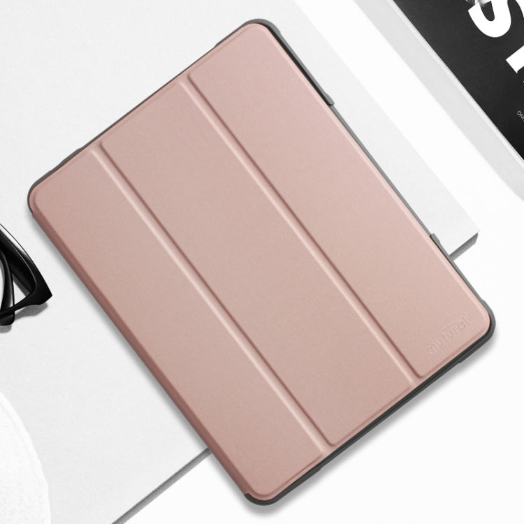 Mutural Horizontal Flip PC + TPU + PU Leather Case with Holder & Pen Slot, For iPad 10.2, For iPad 9.7, For iPad Pro 10.5
