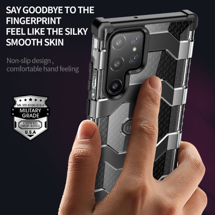 wlons Explorer Series PC+TPU Phone Case, For Samsung Galaxy S22 Ultra 5G