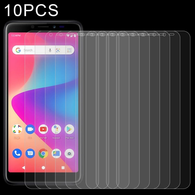 10 PCS 0.26mm 9H 2.5D Tempered Glass Film, For BLU Studio X10+ (10 PCS), For BLU Studio X10L (10 PCS), For BLU C7 (10 PCS), For Wiko Y52 (10 PCS), For BLU G50 Plus (10 PCS), For Wiko Sunny 5 Lite (10 PCS), For BLU G60 (10 PCS), For BLU G80 (10 PCS)