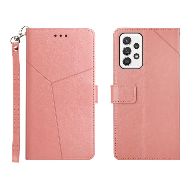 Y Stitching Horizontal Flip Leather Phone Case, For Samsung Galaxy A03 166mm EU Version, For Samsung Galaxy A03 Core, For Samsung Galaxy A13 4G, For Samsung Galaxy A73 5G