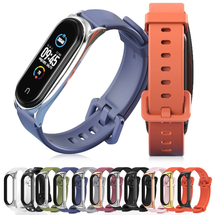 Mijobs CS Silicone Waterproof Watch Band, For Xiaomi Mi Band 6 / 5