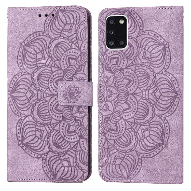 Mandala Embossed Flip Leather Phone Case, For Samsung Galaxy A22 4G, For Samsung Galaxy A22 5G, For Samsung Galaxy A23, For Samsung Galaxy A31