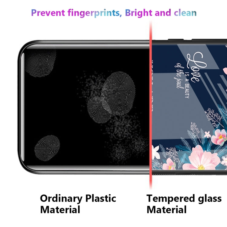 Colorful Painted Glass Phone Case, For iPhone 12 Pro Max