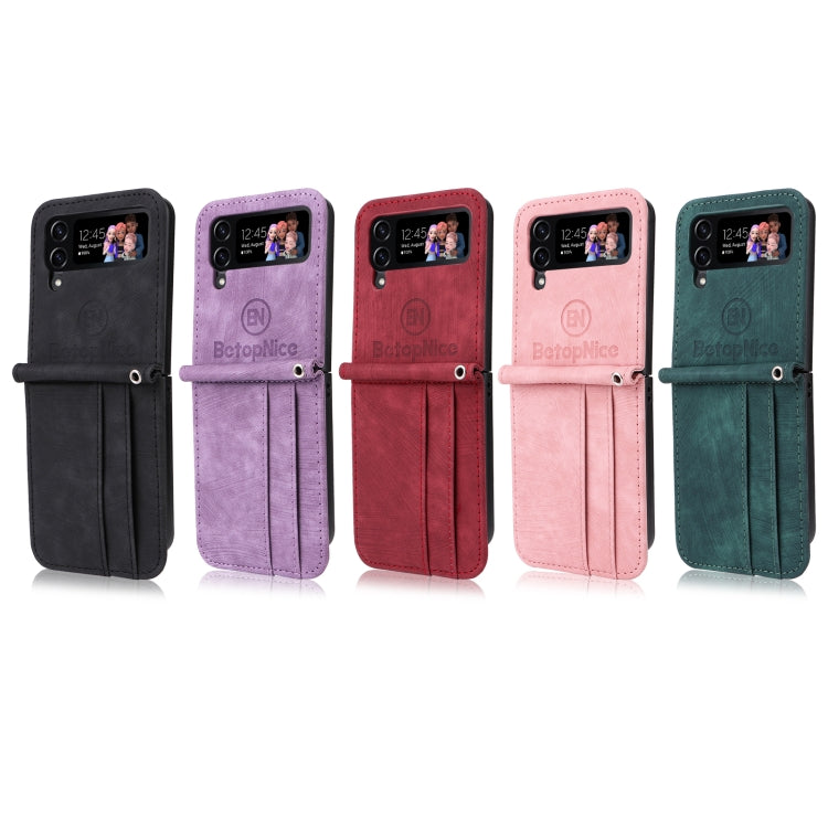 BETOPNICE Dual-side Buckle Leather Phone Case, For Samsung Galaxy Z Flip4, For Samsung Galaxy Z Fold4, For Samsung Galaxy Z Fold3, For OPPO Reno8 Pro 5G Global / Reno8 Pro+