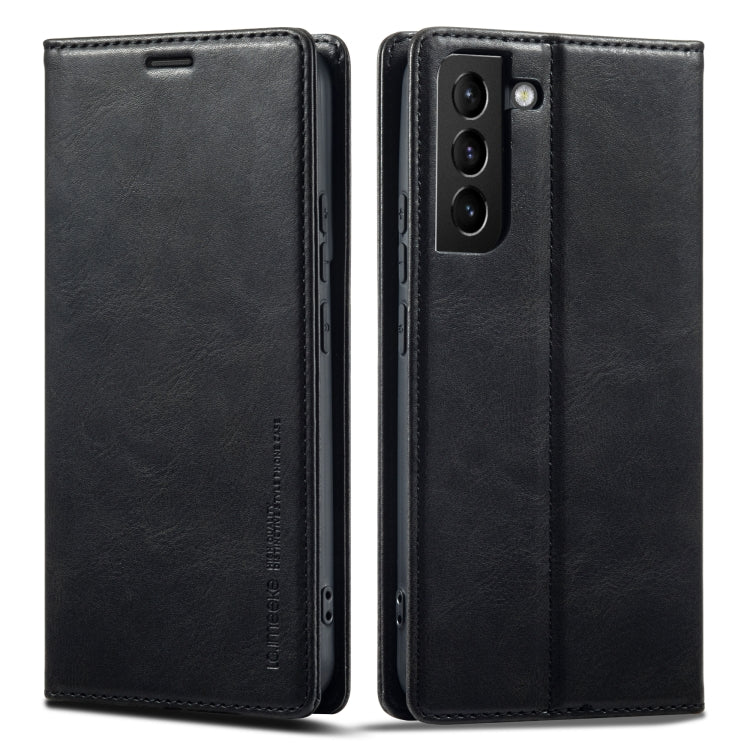 LC.IMEEKE RFID Anti-theft Leather Phone Case, For Samsung Galaxy S21+ 5G