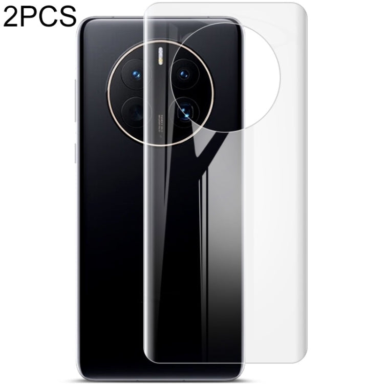 2pcs imak Curved Hydrogel Film Pnone Back Protector, For iPhone 14, For iPhone 14 Plus, For iPhone 14 Pro, For iPhone 14 Pro Max, For Huawei Mate 50, For Huawei Mate 50 Pro