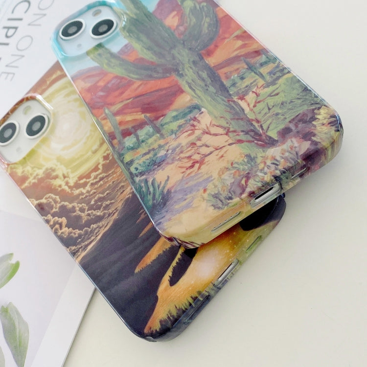Varnishing Water Stick PC Phone Case, For iPhone 14 Pro Max, For iPhone 13, For iPhone 13 Pro