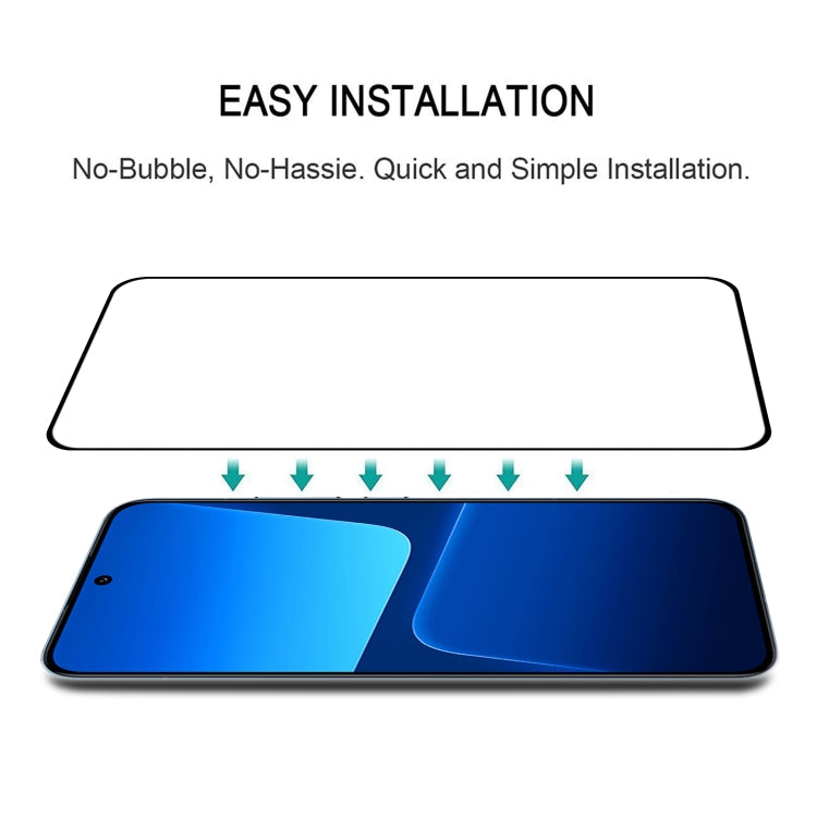 Edge Glue 9H HD 3D Curved Edge Tempered Glass Film, For Xiaomi 13 Ultra (1 PC)